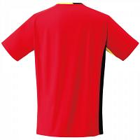 Yonex Men's Crew Neck Slim Fit T-Shirt 10442 Tornado Red